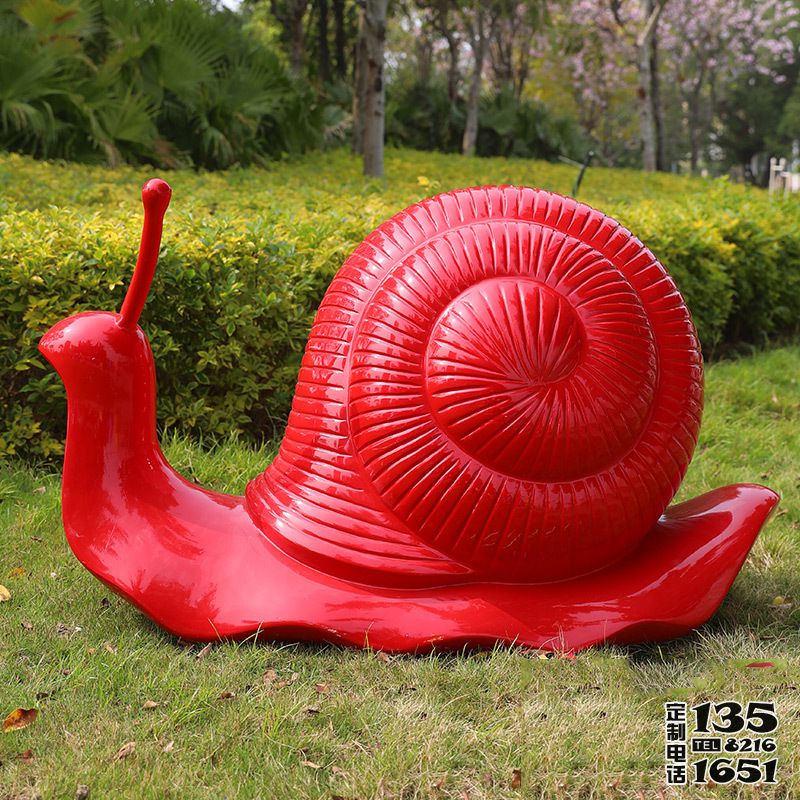 玻璃鋼仿真動物戶外草坪蝸牛雕塑 玻璃鋼仿真動物戶外草坪蝸牛雕塑