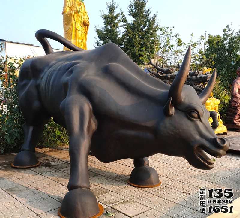 廣場大型動物景觀擺件 玻璃鋼仿銅農(nóng)耕牛雕塑 廣場大型動物景觀擺件 玻璃鋼仿銅農(nóng)耕牛雕塑