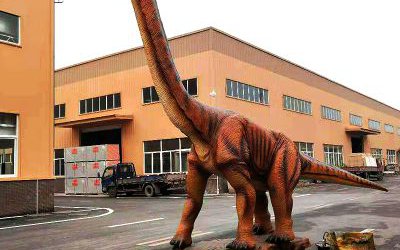 景區街道創意大型仿真玻璃鋼恐龍雕塑